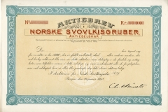 118_Norske-Svovelkisgruber_1918_1000_nrBlankett