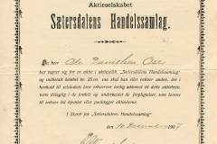128_Saetersdalens-Handelssamlag_1907_25_nr57