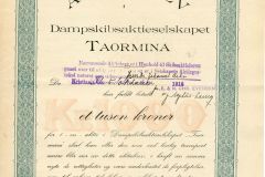 291_Taormina-Dampskibsaktieselskapet_1915_1000_nr398