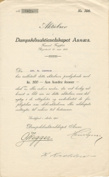 196_Asnaes-Dampskibsaktieselskapet_1917_500_nr1025